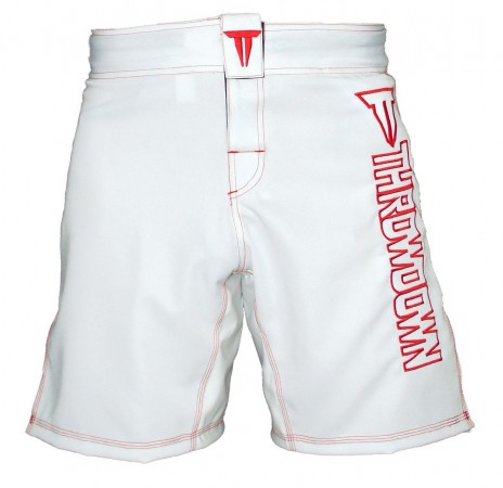 SALE Throwdown® Competition MMA Short 2.0 white/red