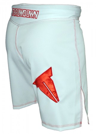 SALE Throwdown® Competition MMA Short 2.0 white/red