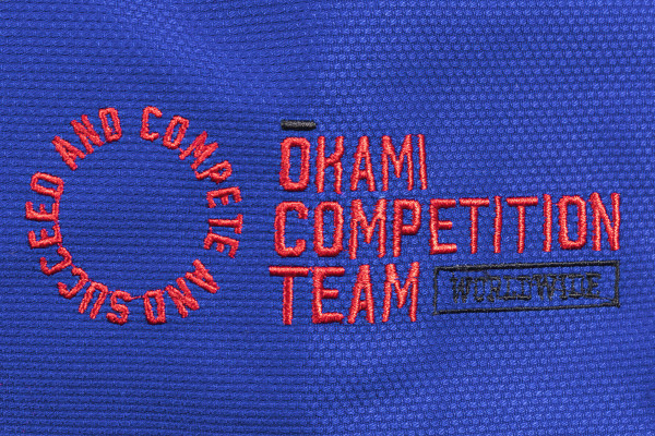 OKAMI BJJ Gi Competition Team V2 blue