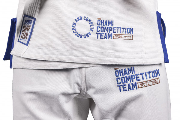 OKAMI BJJ Gi Competition Team V2 white