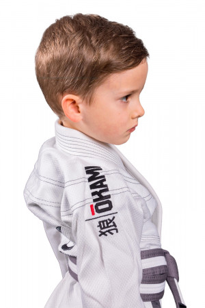 OKAMI Kids BJJ Gi Chikami - white