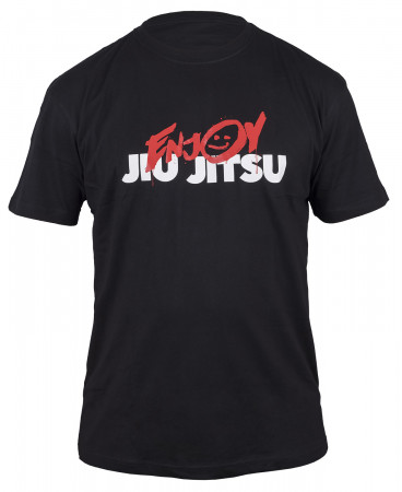 OKAMI T-Shirt Enjoy Jiu Jitsu black