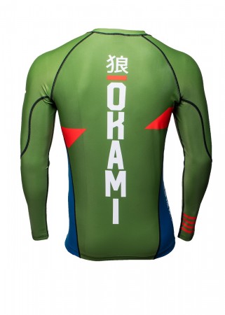 Okami Competition Basic Rashguard olive