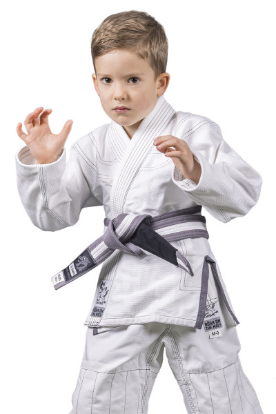 OKAMI Kids BJJ Gi Chikami - white