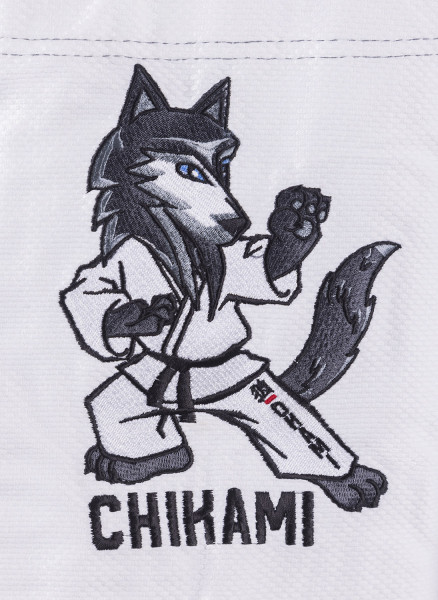 OKAMI Kids BJJ Gi Chikami - white