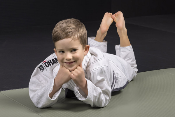 OKAMI Kids BJJ Gi Chikami - white