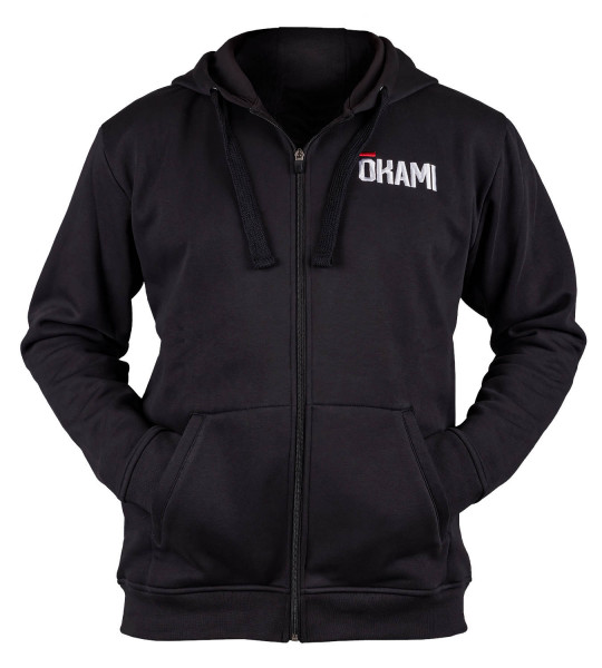 OKAMI Sweat Zip Hoodie Kanji