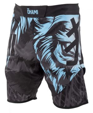 OKAMI Fight Shorts Wilderness Ice