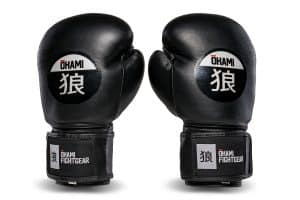 Okami fightgear Hi-Pro Boxing Gloves Noir