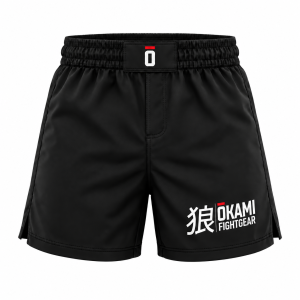 OKAMI Kids Fight Shorts Kuro